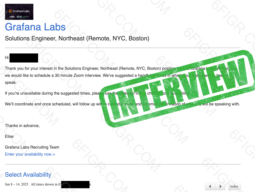 JobGPT user interview at Grafana Labs