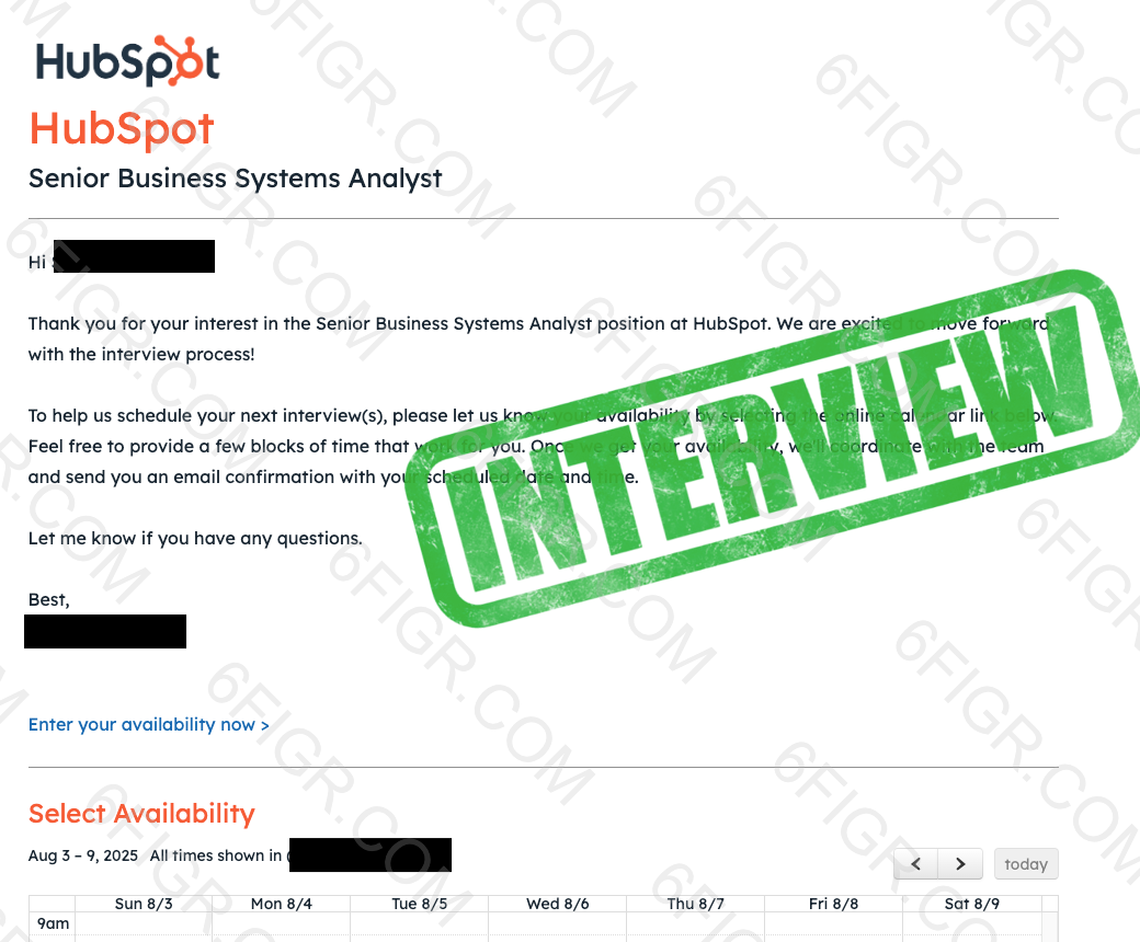 JobGPT user interview at HubSpot